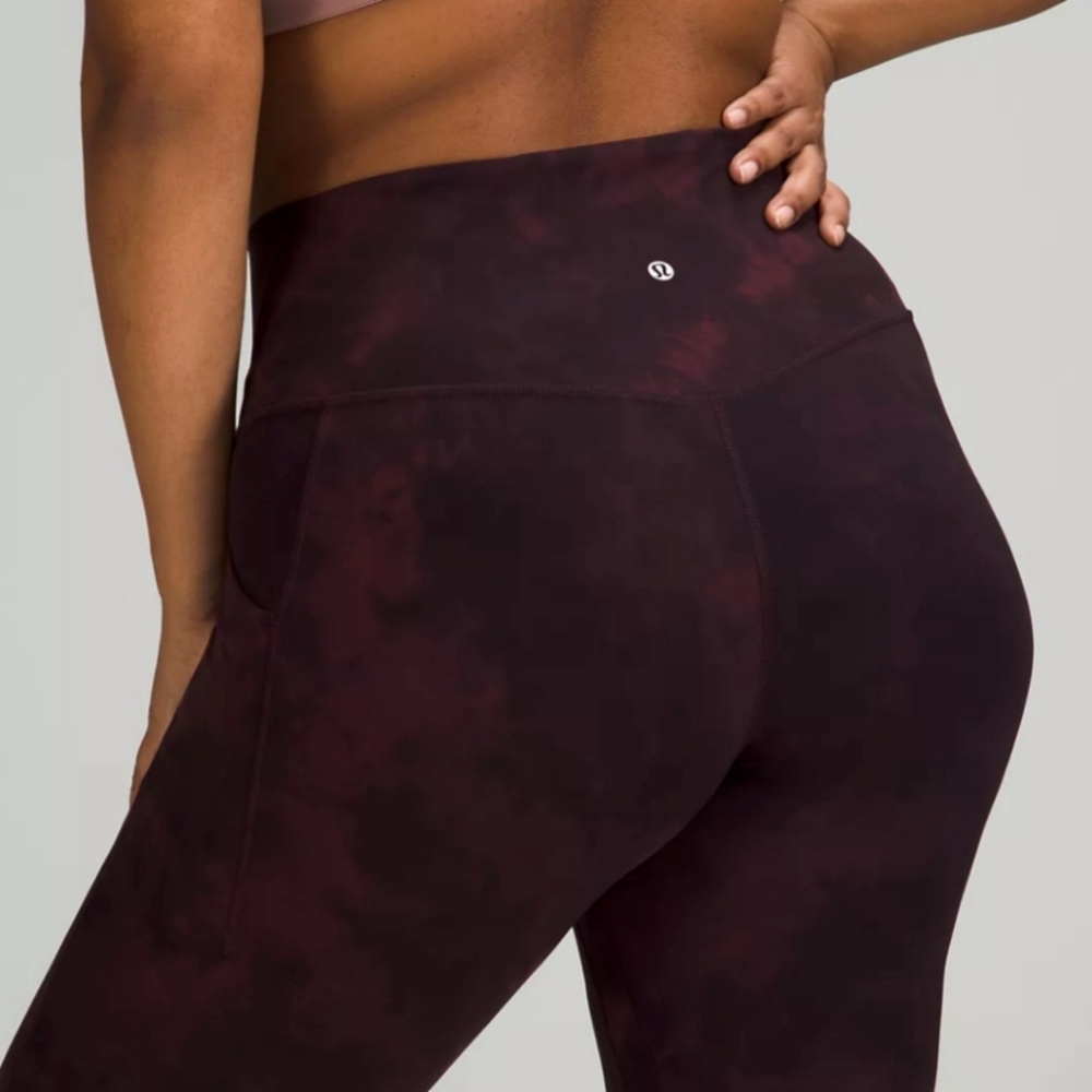 lululemon Align Highrise Leggings with Pocket 25" Size 14